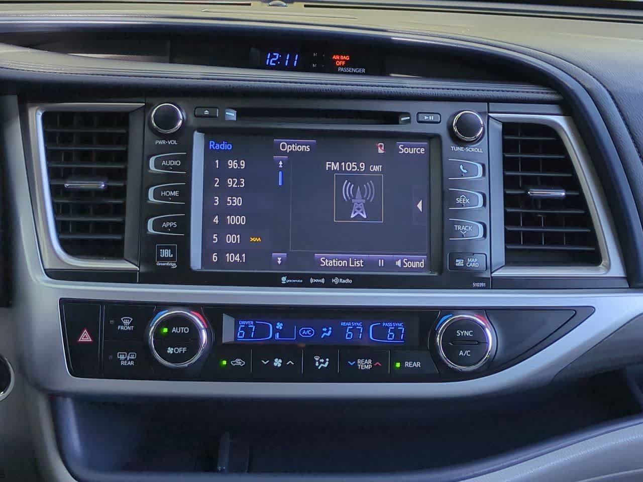 Toyota Highlander Limited 2019