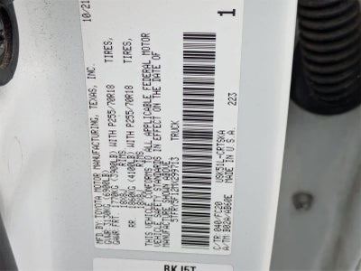 Toyota Tundra SR5 2021