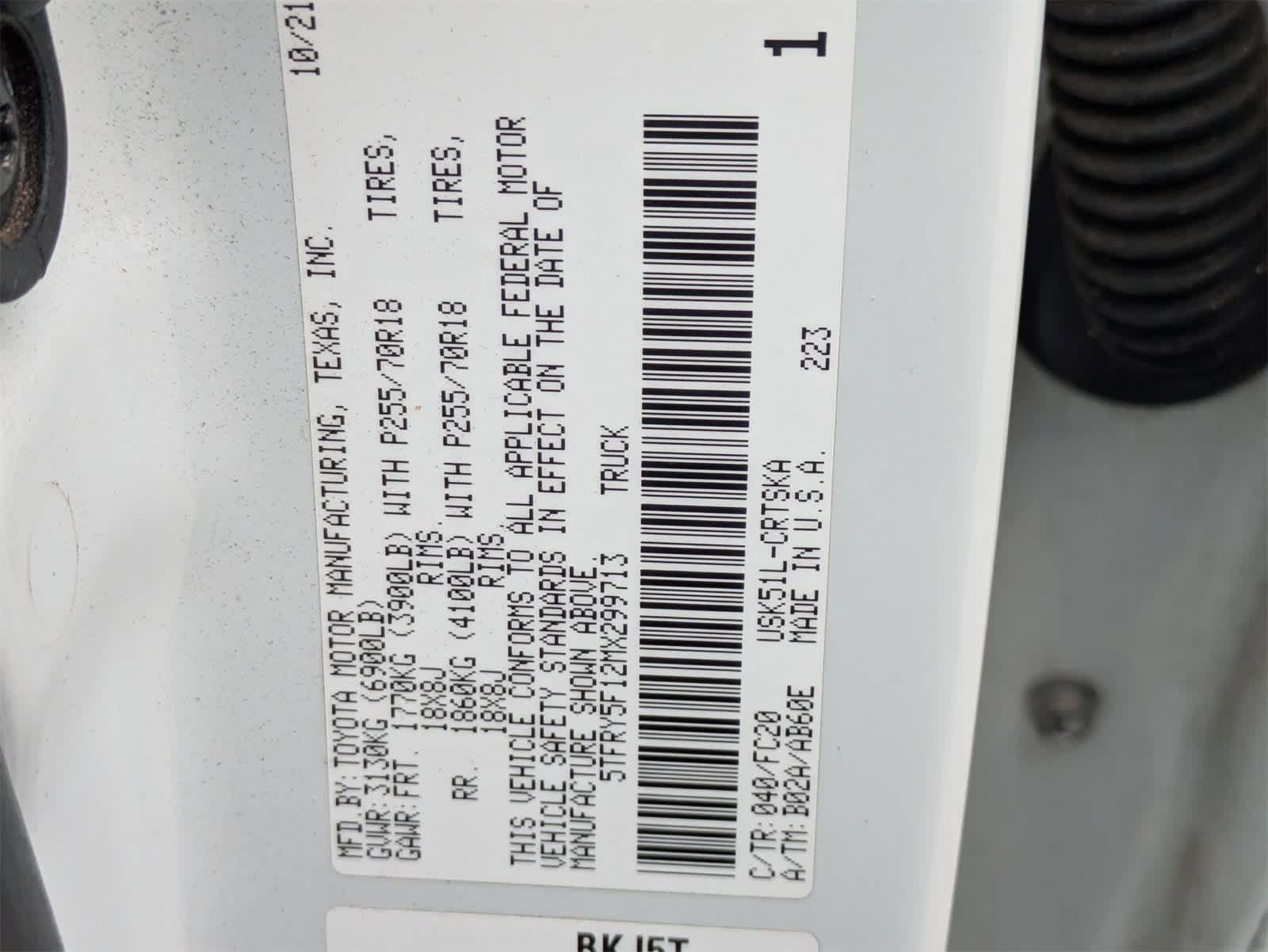 Toyota Tundra SR5 2021