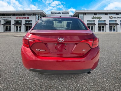 Toyota Corolla SE 2017