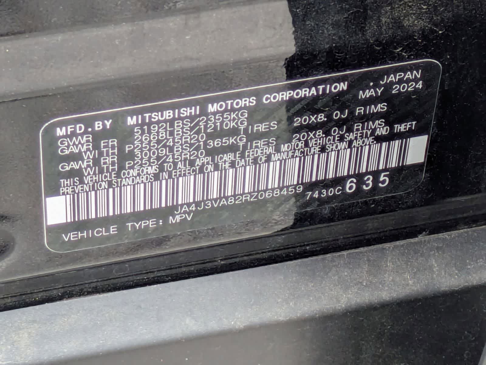 Mitsubishi Outlander SE 2.5 2WD 2024