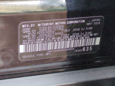 Mitsubishi Outlander SE 2.5 2WD 2024