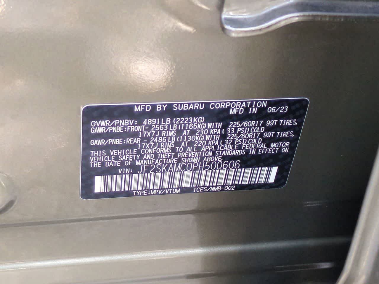 Subaru Forester Wilderness 2023