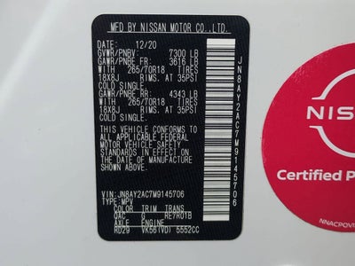 Nissan Armada SV 2WD 2021