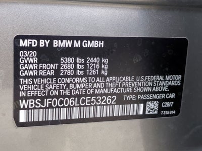 BMW M5 Competition 2020