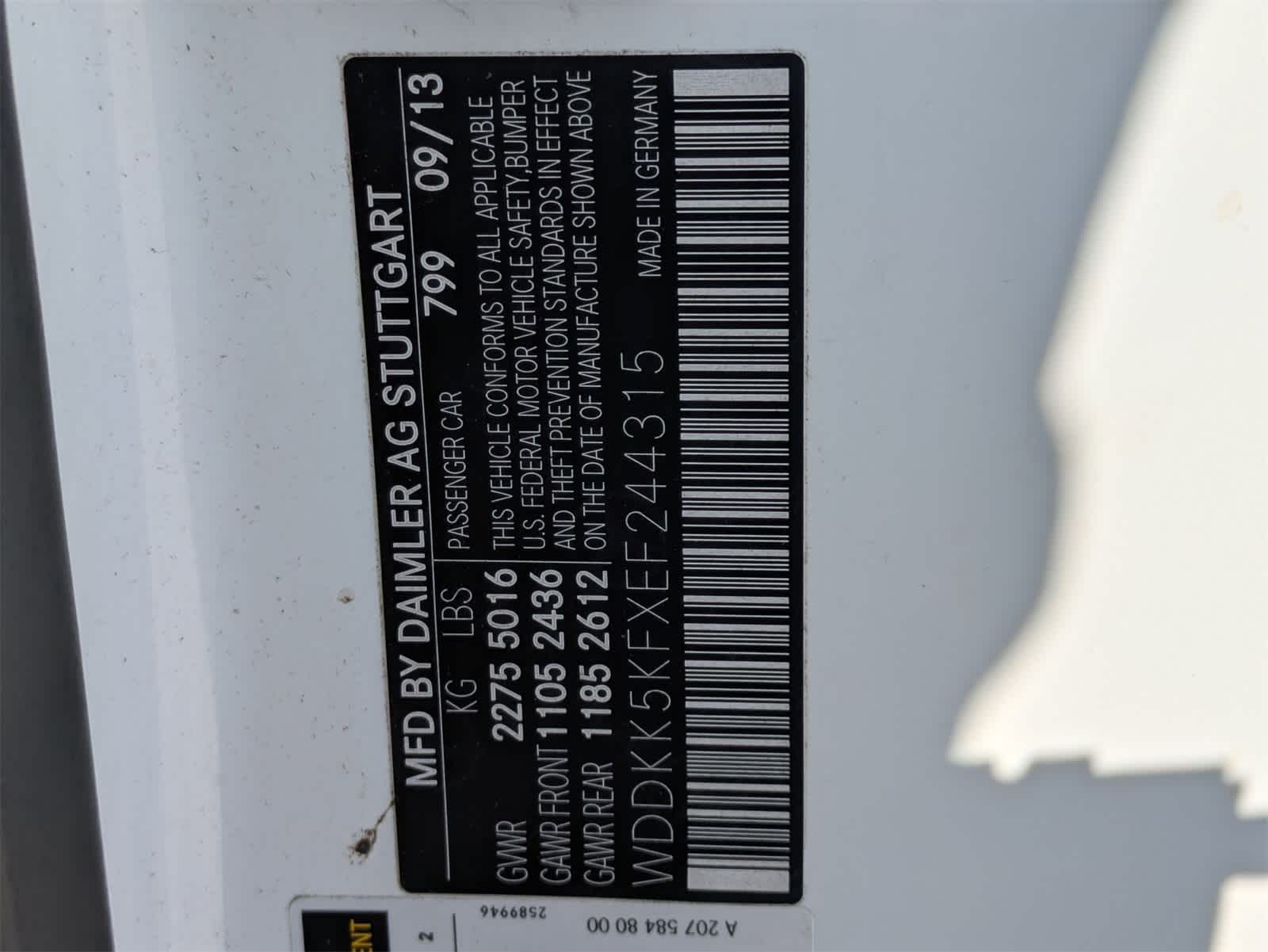 Mercedes-Benz E 350 E 350 2014