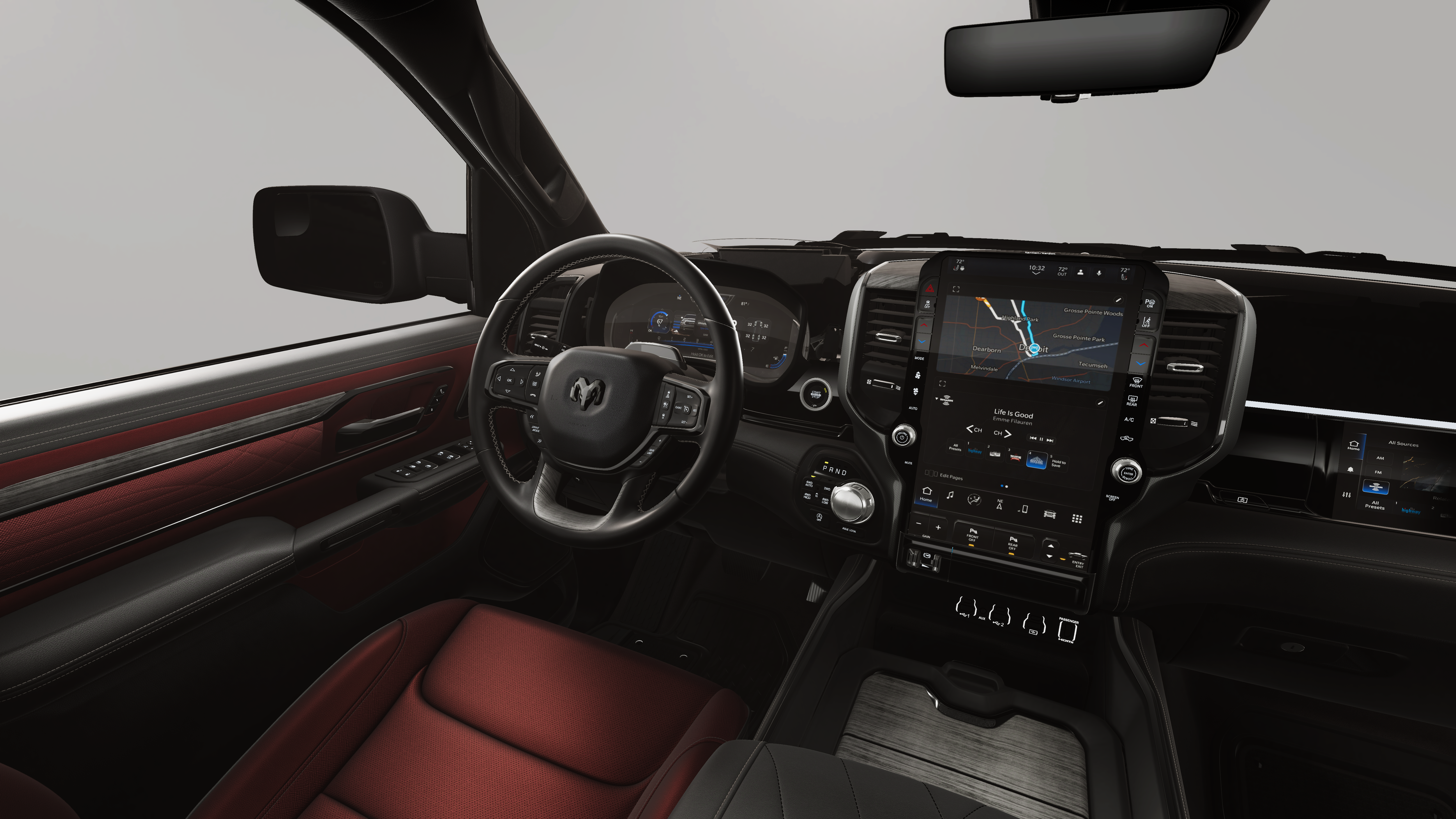 RAM 1500 de 2026, RAM 1500 LIMITED, cabina doble, 4x4, caja de 6'4"