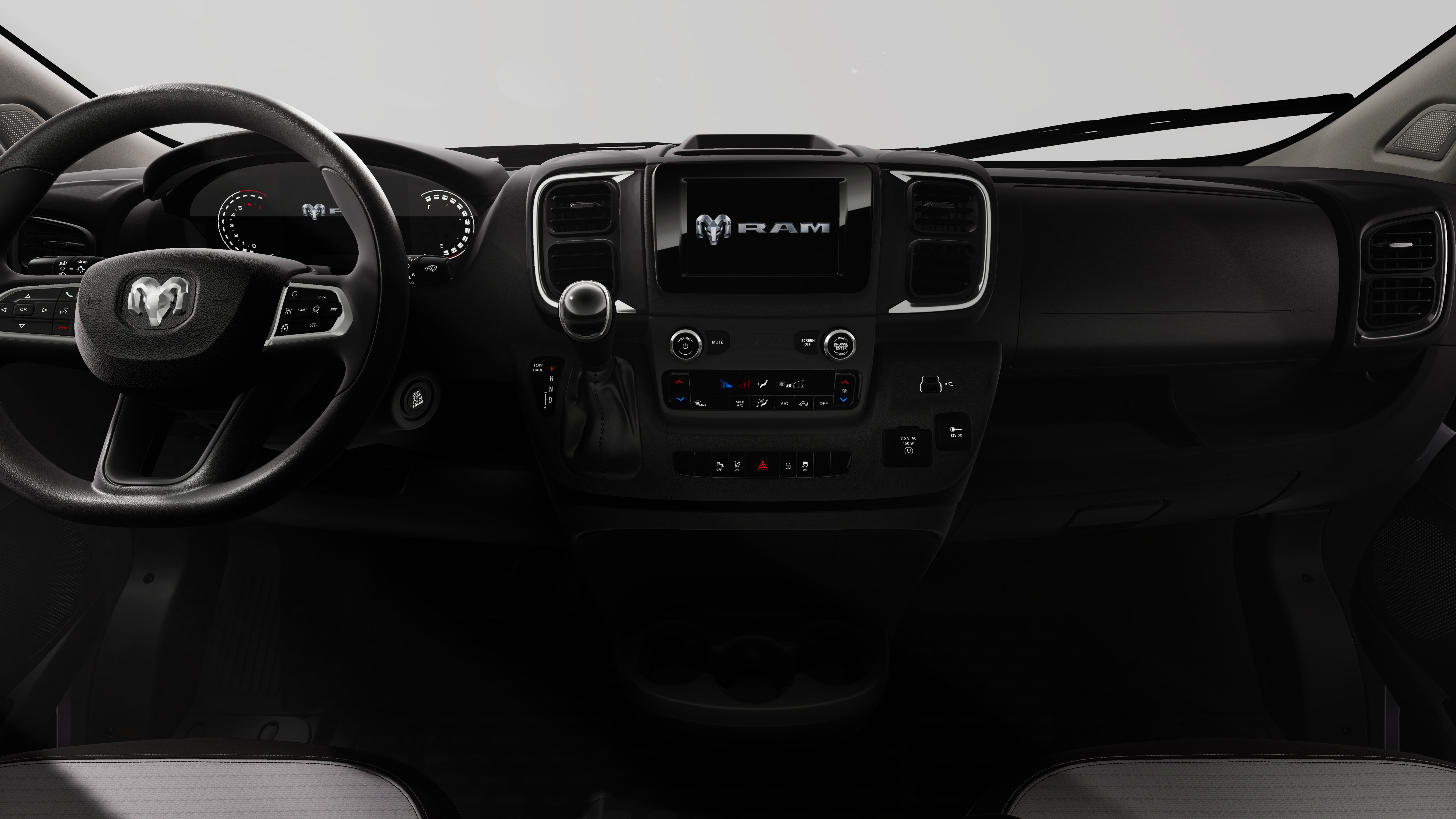2026 RAM ProMaster RAM PROMASTER 3500 SLT Furgoneta de carga con techo superalto, distancia entre ejes de 159 pulgadas