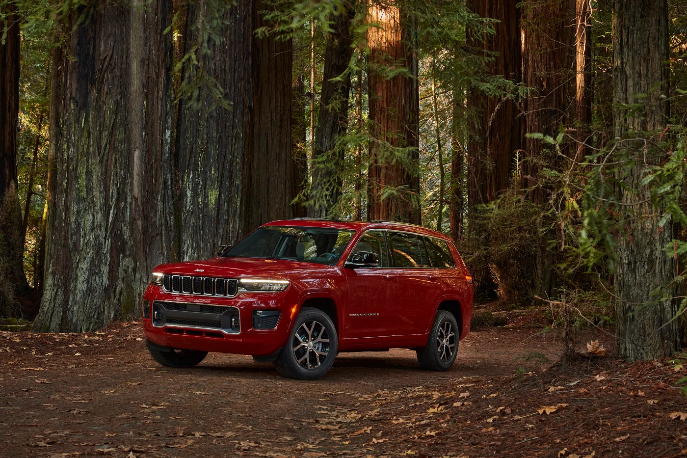 Jeep Grand Cherokee L Overland Rojo Terciopelo